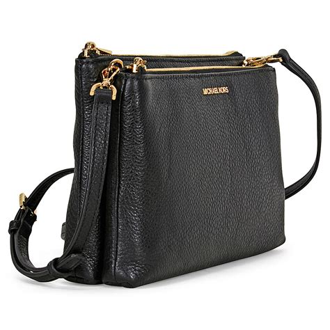 michael michael kors adele double zip crossbody|bolso Michael Kors jet set.